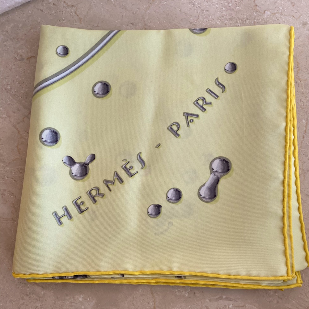Hermès VIF Argent Scarf